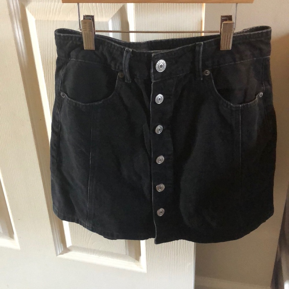 American eagle button down skirt